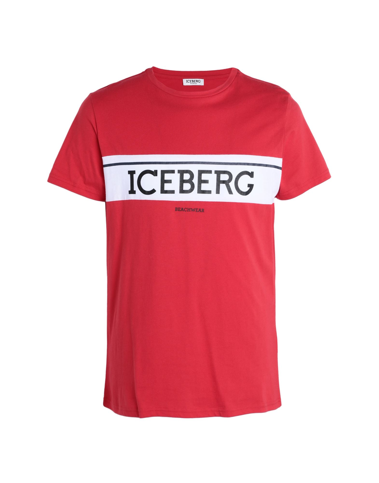 ICEBERG T-shirts Herren Rot von ICEBERG