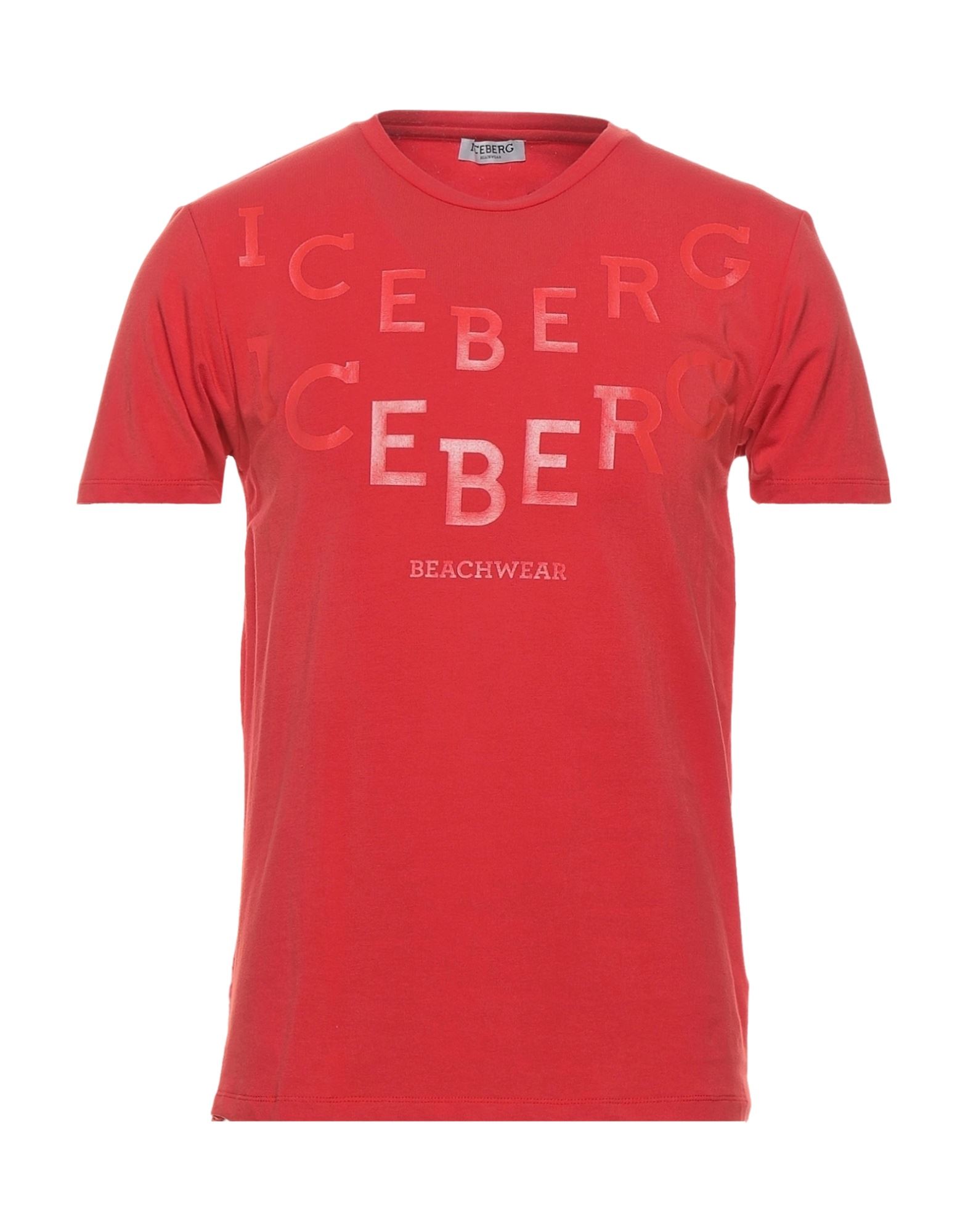 ICEBERG T-shirts Herren Rot von ICEBERG
