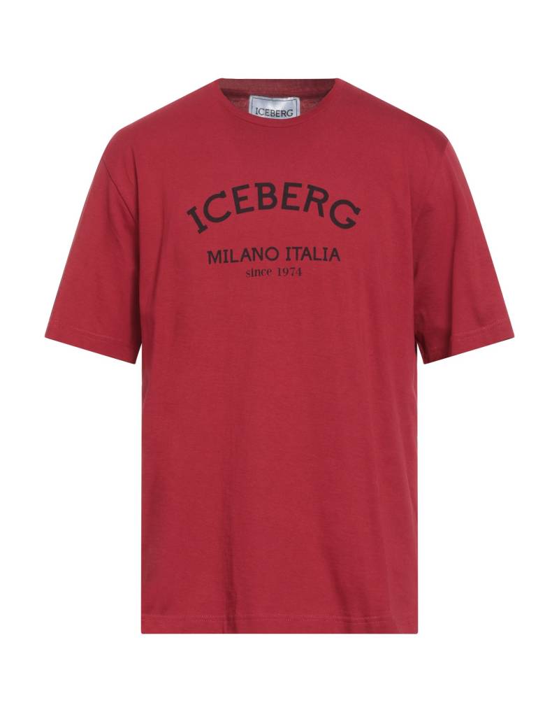 ICEBERG T-shirts Herren Rot von ICEBERG