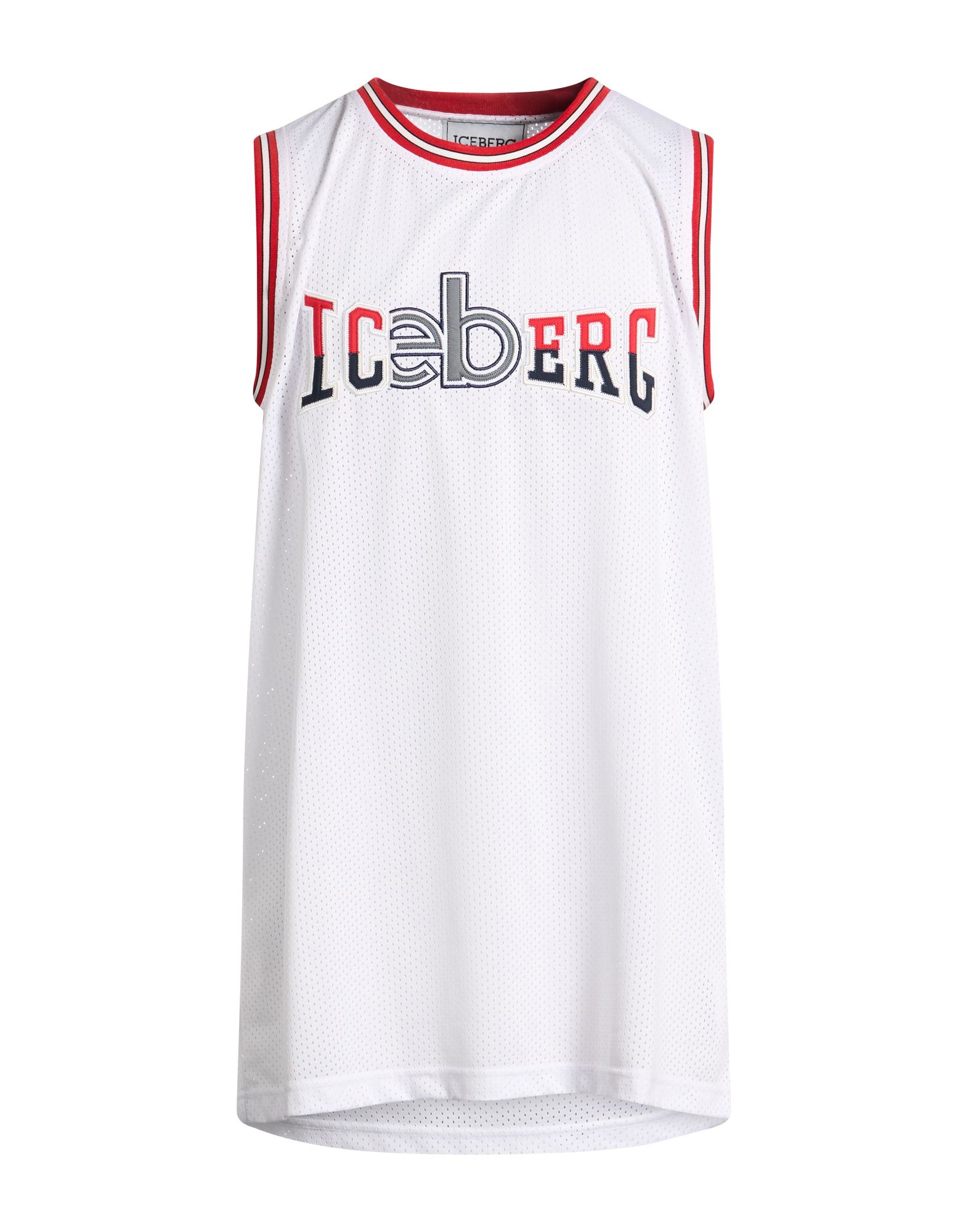 ICEBERG Tank Top Herren Weiß von ICEBERG