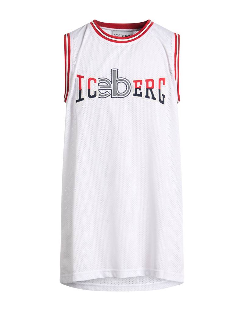 ICEBERG Tank Top Herren Weiß von ICEBERG