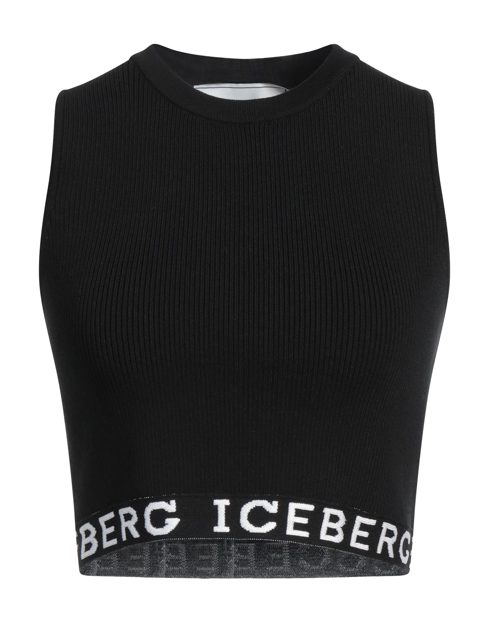 ICEBERG Top Damen Schwarz von ICEBERG