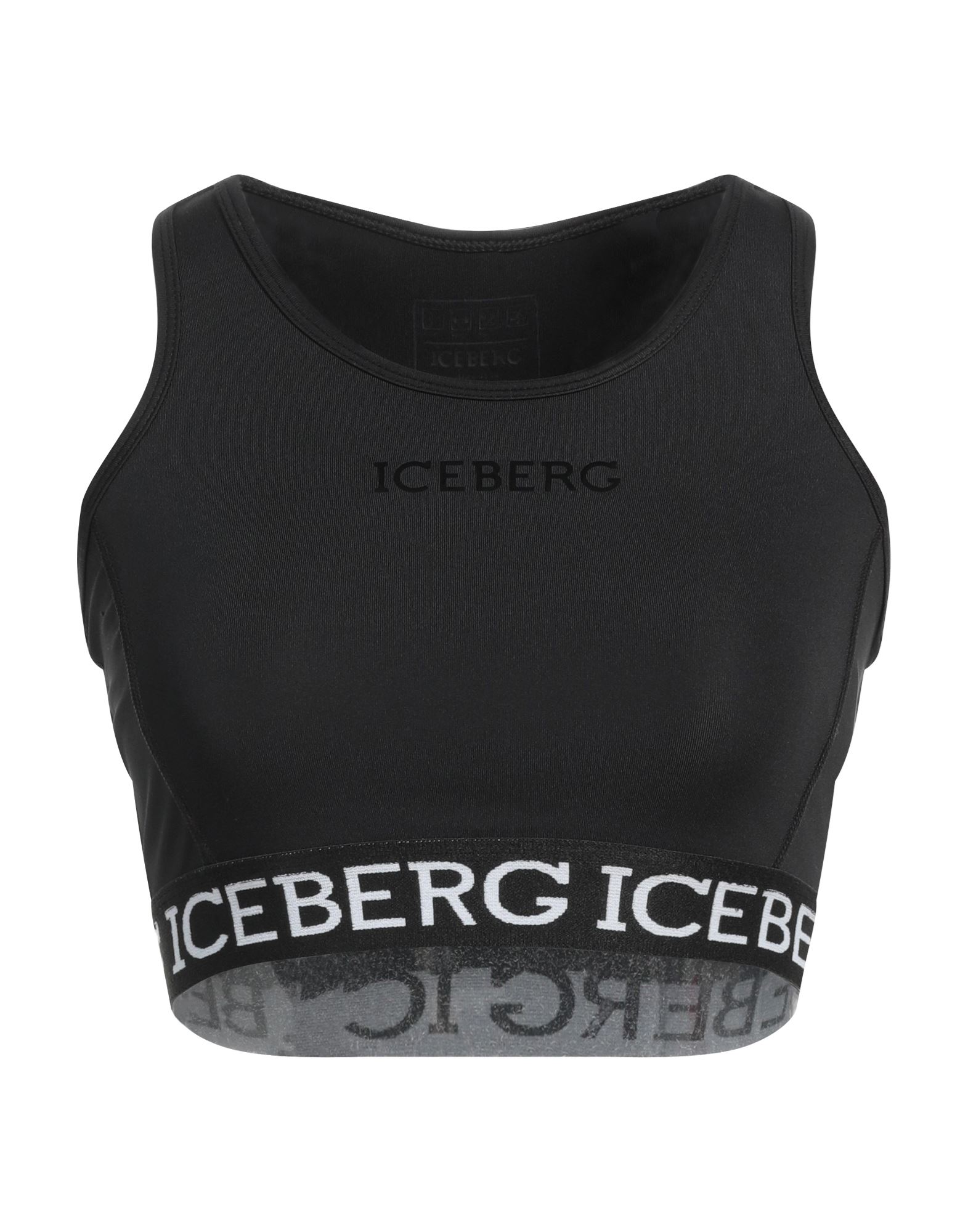 ICEBERG Top Damen Schwarz von ICEBERG