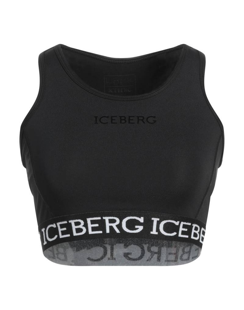 ICEBERG Top Damen Schwarz von ICEBERG