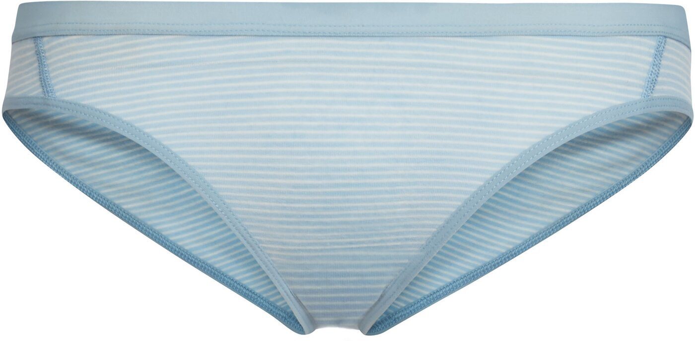 ICEBREAKER Funktionsslip W Siren Bikini 409 Sky/Snow/Stripe von ICEBREAKER