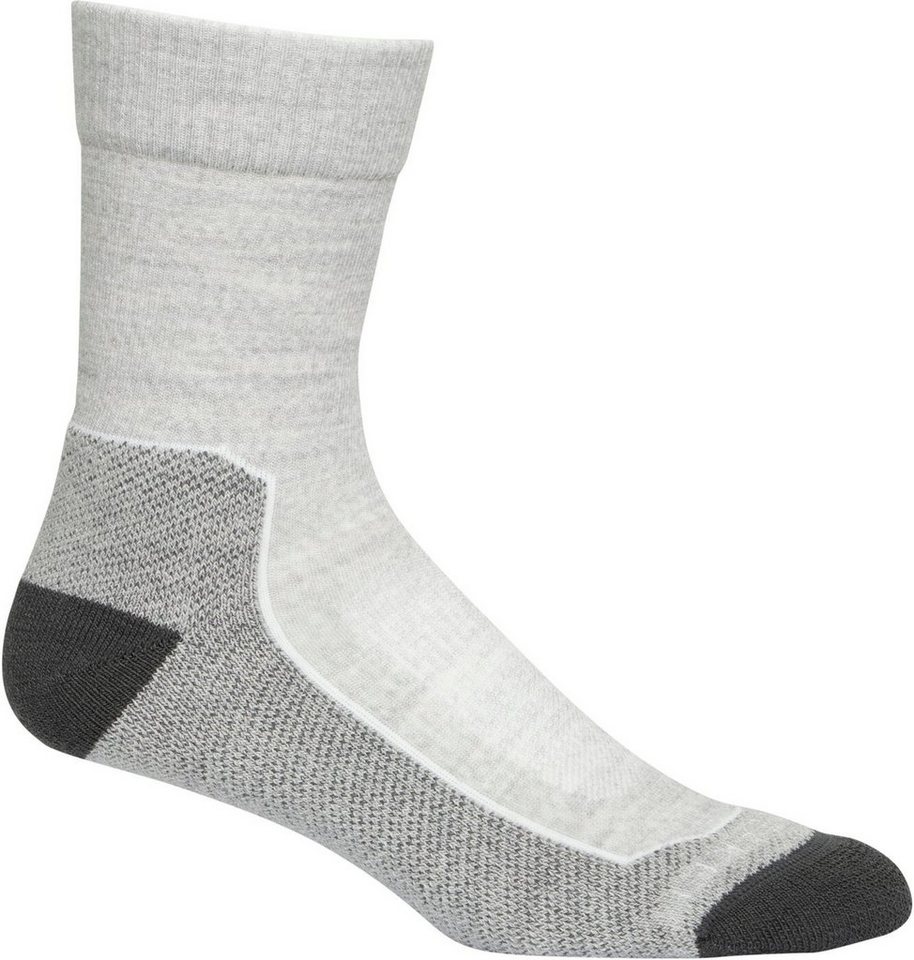 ICEBREAKER Wandersocken W Hike+ Light Crew BLIZZARD HTHR von ICEBREAKER