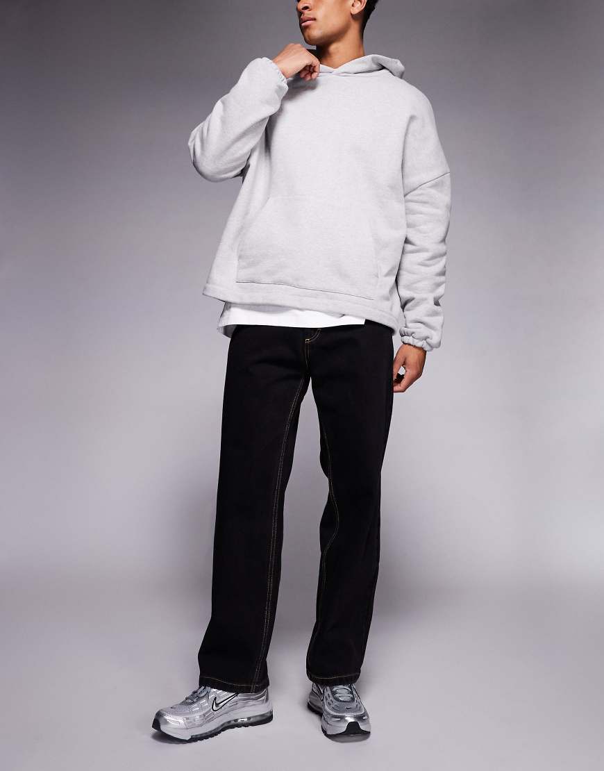 ICECREAM - Small Running Dog Double Scoop - Relaxed-Fit-Jeans in Schwarz von ICECREAM