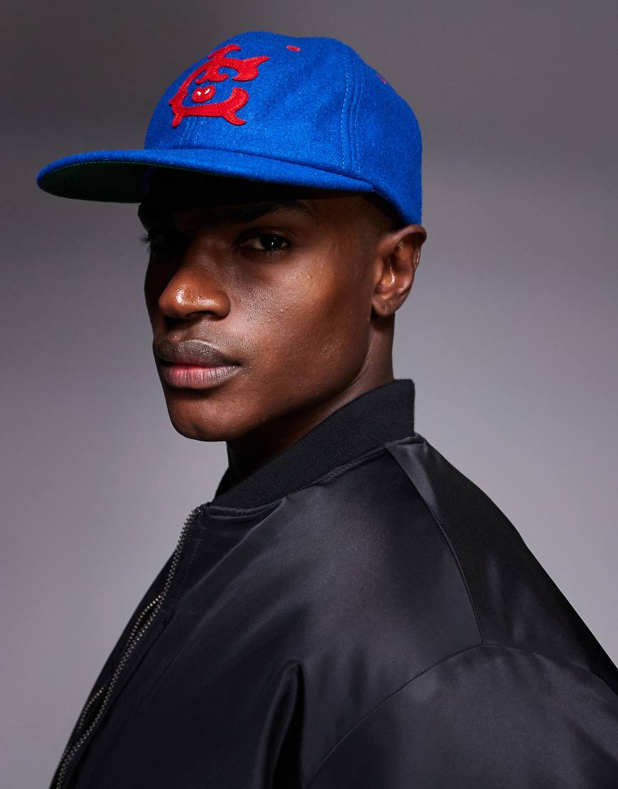 ICECREAM - Team IC - Baseball-Kappe in Blau mit sechs Bahnen von ICECREAM