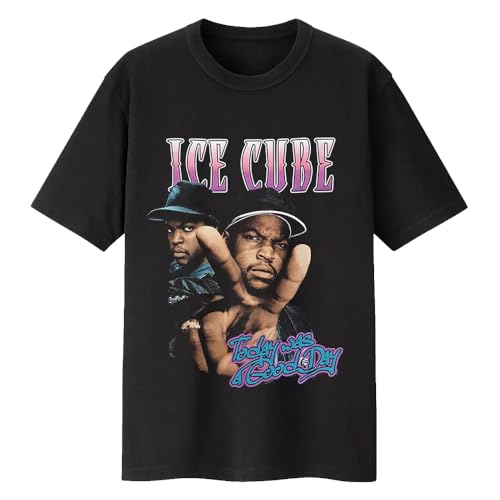 Ice Cube T Shirt Today was A Good Day Logo Nue offiziell Herren Schwarz L von ICECUBE