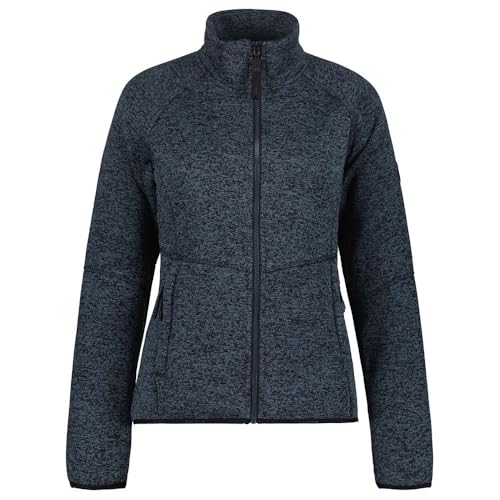 Icepeak Addison Midlayer für Damen ohne Kapuze, Farbe:Blau, Größe:M von Icepeak