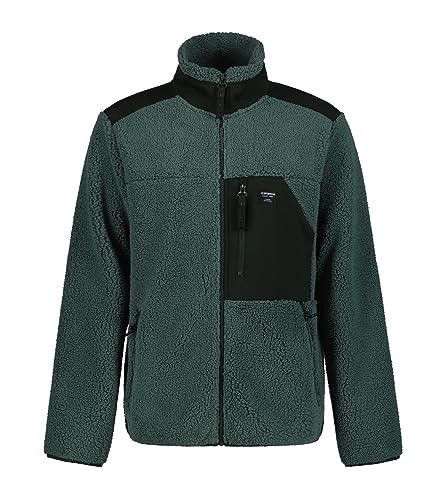 ICEPEAK Ardem Teddyfleece Jacke für Herren, antikgrün,XL von ICEPEAK