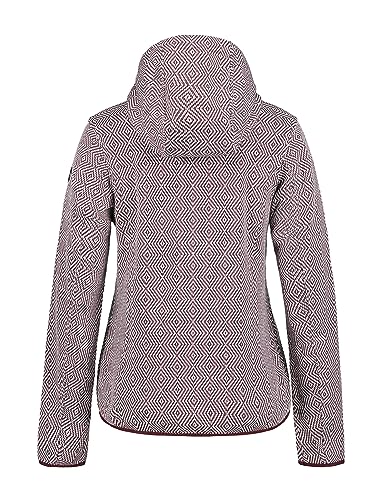 ICEPEAK Auen Midlayer für damen Burgunder S von ICEPEAK