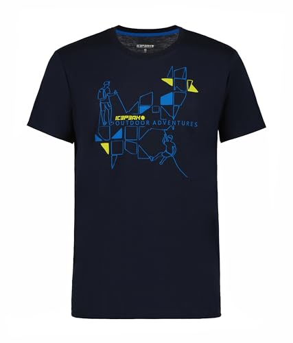 ICEPEAK Beeville T-Shirt für Herren Dunkel Blau XL von ICEPEAK