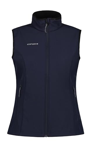 ICEPEAK Bethany Weste für damen Dunkel Blau 38 von ICEPEAK