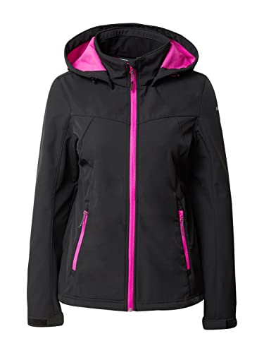 ICEPEAK Brenham Softshell Damen, Schwarz von ICEPEAK