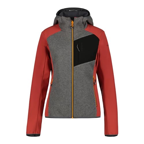 ICEPEAK Dahloneka Jacke Damen Moosbeere Gr. 40 von ICEPEAK