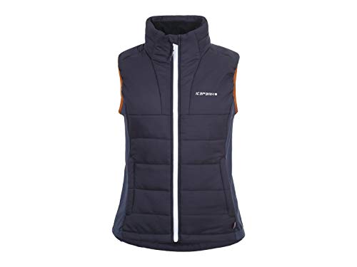 ICEPEAK Damen Dahn Outdoorweste schwarz 34 von ICEPEAK