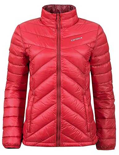 ICEPEAK Damen Daunenjacke Lisbet (Rot, 40) von ICEPEAK