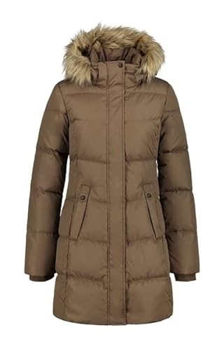 ICEPEAK Damen Daunenmantel Steppmantel Azusa I braun - 40 von ICEPEAK