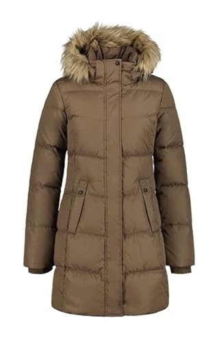 ICEPEAK Damen Daunenmantel Steppmantel Azusa I braun - 40 von ICEPEAK