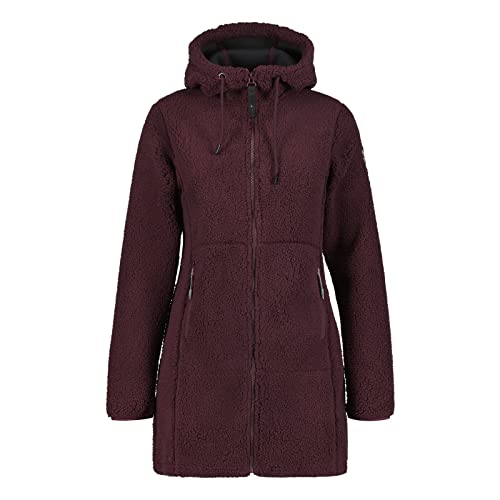 ICEPEAK Damen Funktionsfleecejacke AGRA burgunder L von ICEPEAK