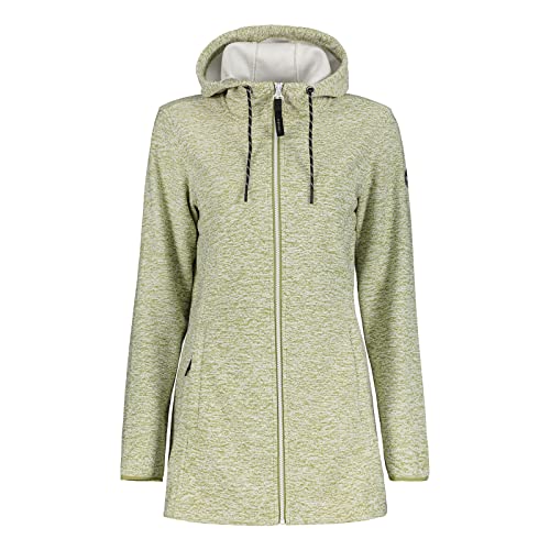 ICEPEAK Damen Fleecejacke Midlayer Alzey Olive - M von ICEPEAK