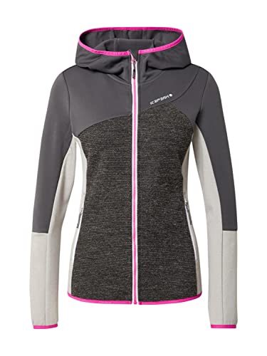 ICEPEAK Bedburg Midlayer für Damen, granit,M von ICEPEAK