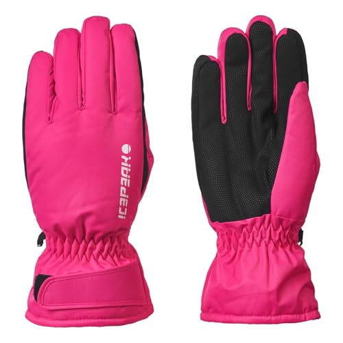ICEPEAK Damen Herren Unisex Outdoorhandschuhe Handschuhe Hayden, Farbe:Rosa, Größe:S, Artikel:-632 raspberry von ICEPEAK
