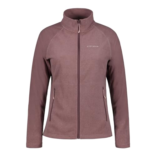 ICEPEAK Damen Jacke Fleecejacke Midlayerjacke Strickjacke Brawley, Farbe:Beere, Artikel:-605 baby pink, Größe:2XL von ICEPEAK