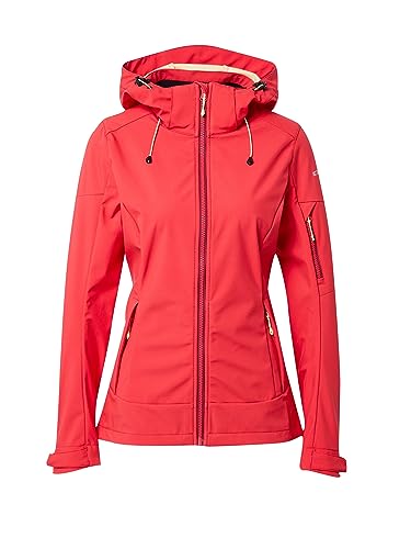 ICEPEAK Damen Outdoorjacke Bathgate koralle 36 von ICEPEAK