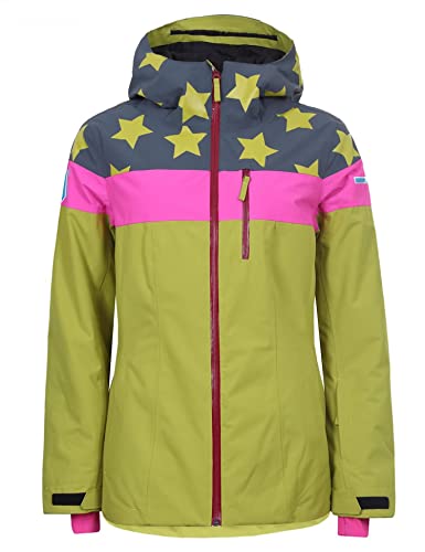 ICEPEAK Damen Skijacke Clearlake 53101 Light Green 36 von ICEPEAK