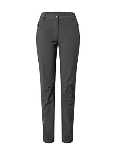 ICEPEAK Damen Softshellhose ARGONIA anthrazit dunkelgrau - 44 von ICEPEAK