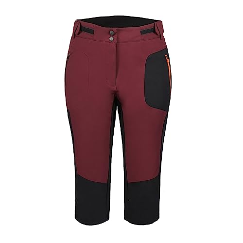 ICEPEAK Delight Caprihose/Wanderhose für Damen, Farbe:Burgunder, Größe:38 von ICEPEAK