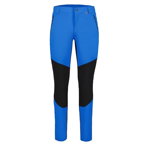 ICEPEAK Dorr Hybrid-Outdoorhose | Softshellhose für Herren wasserabweisend und elastisch, Farbe:Blau, Größe:52 von ICEPEAK