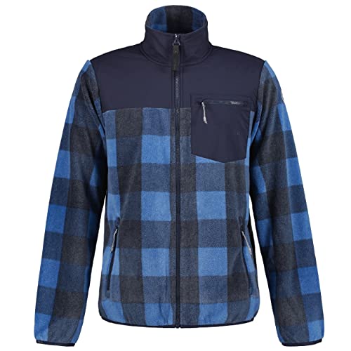 ICEPEAK Herren Midlayer ALVENE Blue blau schwarz - M von ICEPEAK