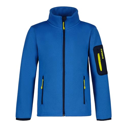 ICEPEAK Jungen Jacke Fleecejacke Stoffjacke Midlayerjacke Kevelaer Jr, Farbe:Blau, Größe:170-176, Artikel:-351 royal blue von ICEPEAK