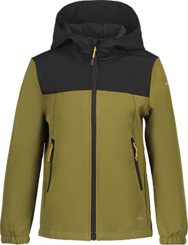 ICEPEAK Jungen Outdoorjacke KONAN oliv/schwarz/weiß 140 von ICEPEAK