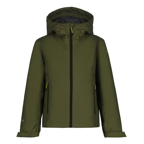 ICEPEAK Jungen Outdoorjacke Wanderjacke Funktionsjacke Softshelljacke Kaktovik JR, Farbe:Grün, Größe:164, Artikel:-570 Olive von ICEPEAK