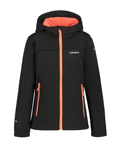 ICEPEAK KLEVE JR Softshell-jacke für mädchen Schwarz 164 von ICEPEAK