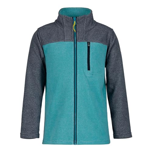 ICEPEAK Kinder Jungen Mädchen Jacke Fleecejacke Stoffjacke Midlayerjacke Lucky, Farbe:Türkis, Größe:158-164, Artikel:-335 Turquoise von ICEPEAK