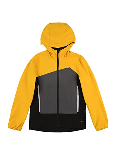 ICEPEAK Kinder Outdoorjacke Kenmore gelb/schwarz/grau 140 von ICEPEAK