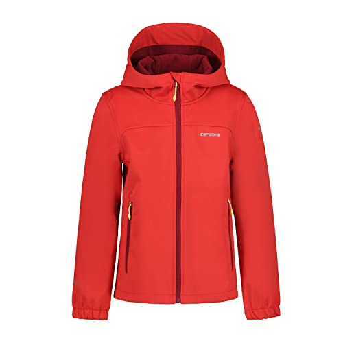 ICEPEAK Kinder Outdoorjacke Kleve knallrot 140 von ICEPEAK