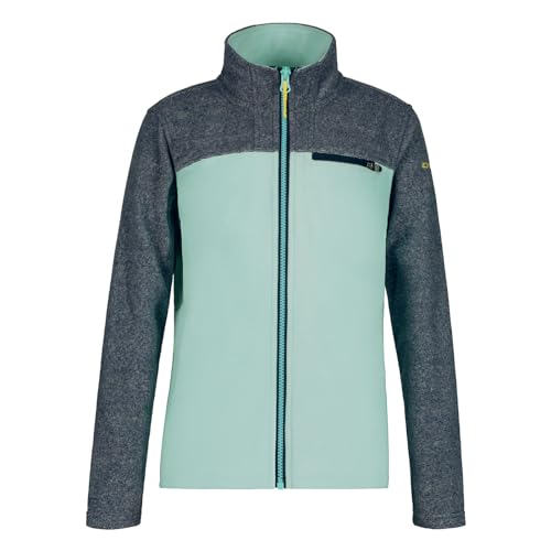 ICEPEAK Mädchen Jacke Fleecejacke Stoffjacke Midlayerjacke Lyon Jr, Farbe:Türkis, Größe:158-164, Artikel:-330 Turquoise von ICEPEAK