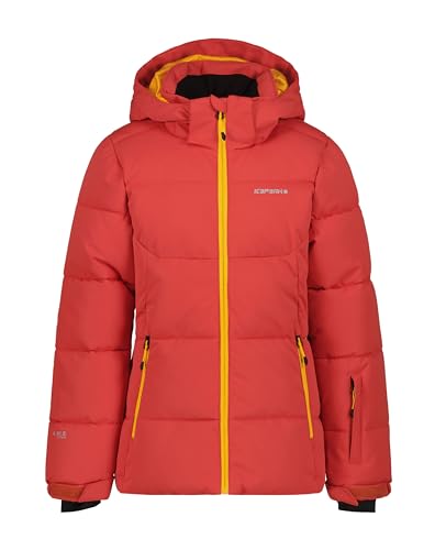 ICEPEAK Mädchen Kinder Skijacke Schneejacke Winterjacke Isolierjacke Jacke Loris, Farbe:Rot, Artikel:-660 Cranberry, Größe:176 von ICEPEAK