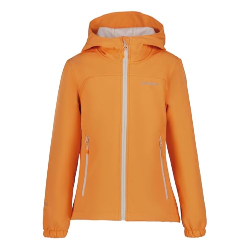 ICEPEAK Mädchen Softshelljacke Outdoorjacke Wanderjacke Regenjacke Kobryn Jr, Farbe:Orange, Größe:164, Artikel:-442 abricot von ICEPEAK