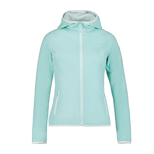 ICEPEAK Midlayer Berryville mit Kapuze für Damen, Farbe:Mint, Größe:S von ICEPEAK