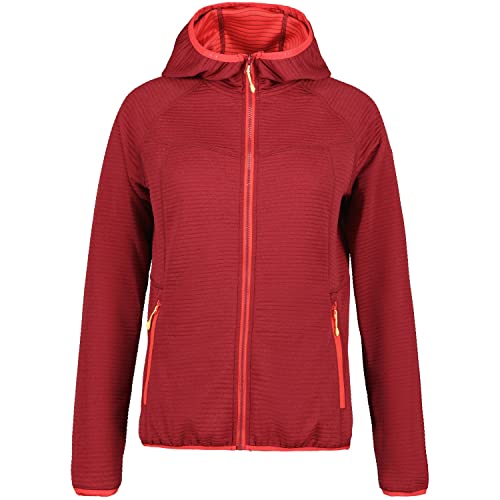 ICEPEAK Midlayer Berryville mit Kapuze für Damen, Farbe:Rot, Größe:S ICEPEAK Midlayer Berryville mit Kapuze für Damen, Farbe:Rot, Größe:S von Icepeak