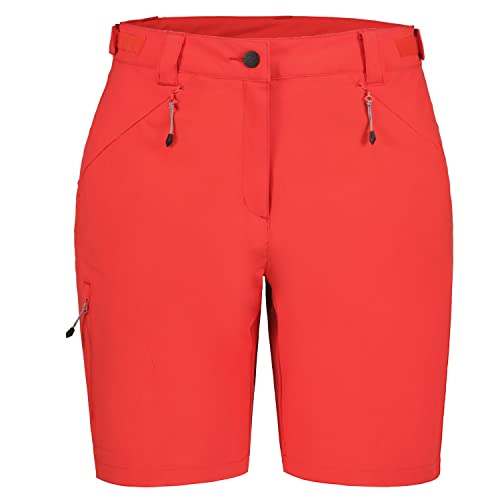 ICEPEAK Short Beaufort Outdoorhose kurz Damen Wasserabweisend, Farbe:Koralle, Größe:48 von ICEPEAK