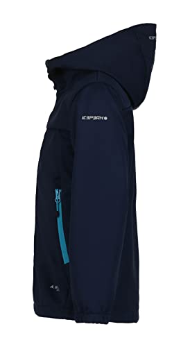 ICEPEAK Softshell Jacke KLINE JR für Jungen Dunkel Blau 140 von ICEPEAK