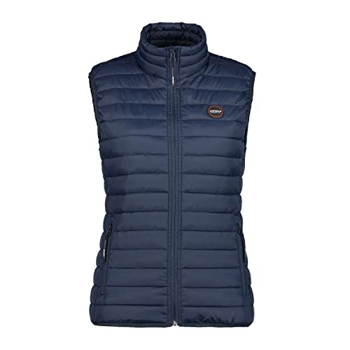 ICEPEAK Steppweste Mayo für Damen, Farbe:Blau, Größe:36 von ICEPEAK